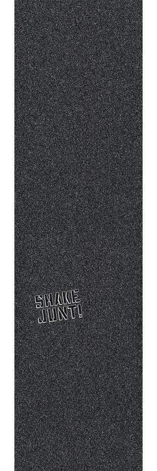 MOB X SHAKE JUNT BLK/WHT LOW KEY LOGO GRIPTAPE SHEET (9IN X 33IN)