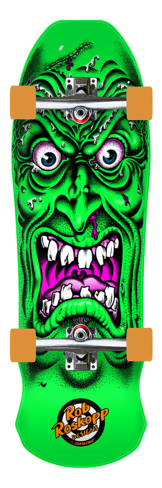 SANTA CRUZ ROSKOPP FACE CRUZER COMPLETE - GREEN (9.5 X 31)