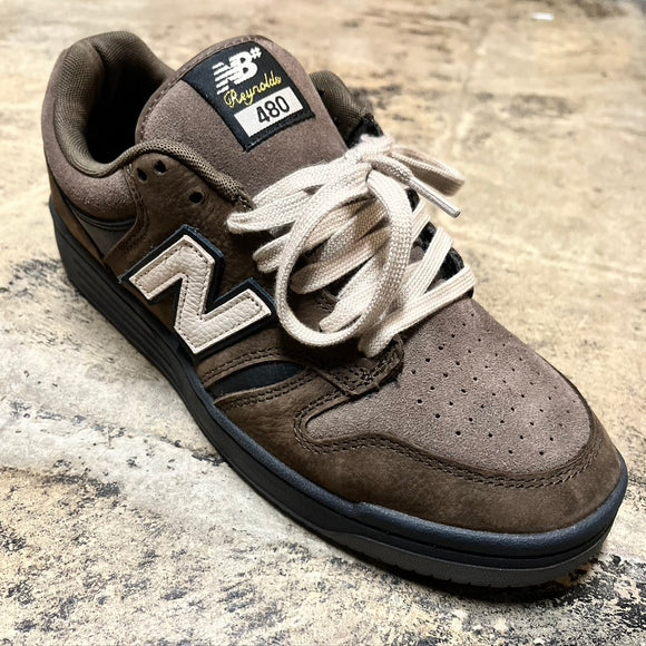 NEW BALANCE NUMERIC ANDREW REYNOLDS 480 (BROWN/BROWN) NM480BOS