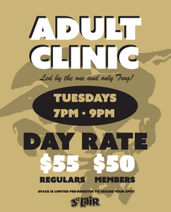 2024 ADULT SKATEBOARD CLINIC (DAY RATE)