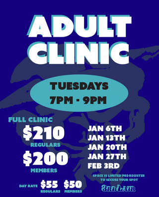 2026 ADULT SKATEBOARD CLINIC SESSION #1