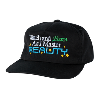 WELCOME X ADVENTURE TIME LOGO REALITY GOLF HAT (BLACK)