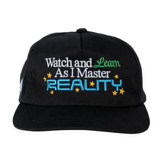 WELCOME X ADVENTURE TIME LOGO REALITY GOLF HAT (BLACK)