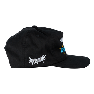 WELCOME X ADVENTURE TIME LOGO REALITY GOLF HAT (BLACK)