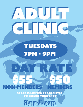 2026 ADULT SKATEBOARD CLINIC (DAY RATE)