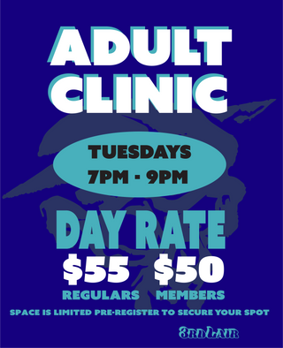 2025 ADULT SKATEBOARD CLINIC (DAY RATE)