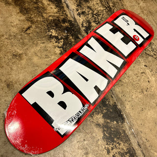 BAKER BRAND LOGO WHITE DECK (8.25)