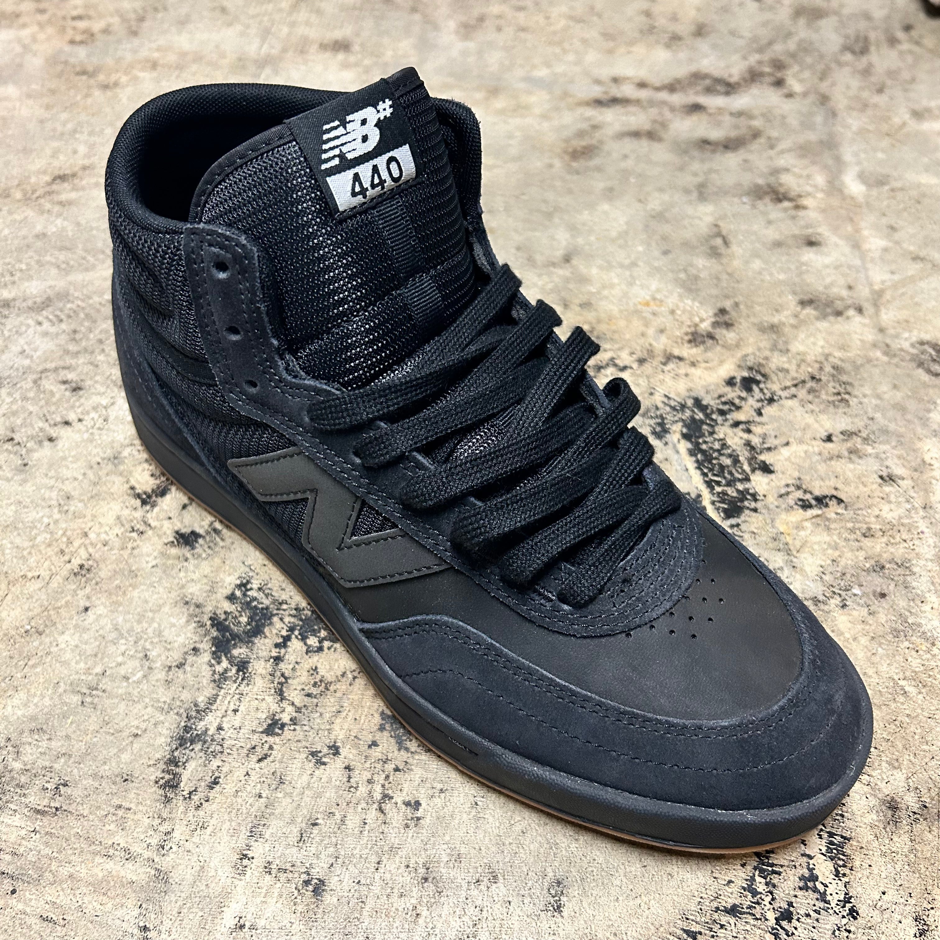 NEW BALANCE NUMERIC 440 HIGH V2 (BLACK/BLACK) NM440HSP – 3rd NEW BALANCE NUMERIC 440 HIGH V2 (BLACK/BLACK) NM440HSP – 3rd