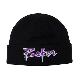 BAKER PURPLE PAIN BEANIE (BLACK)