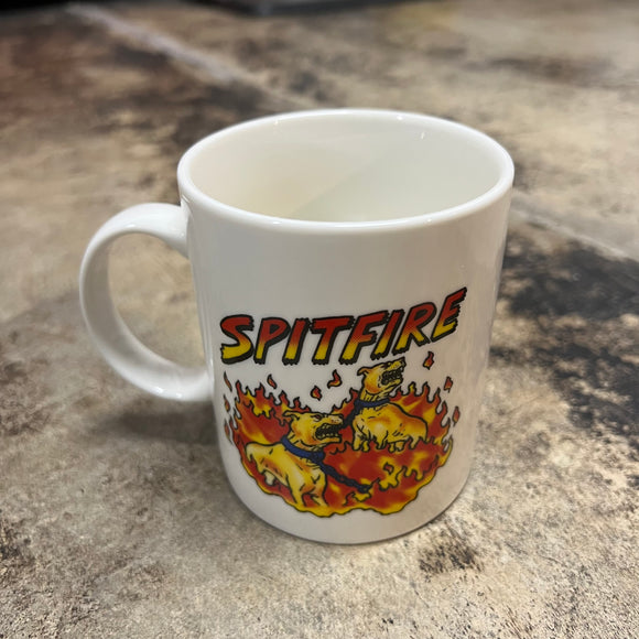 SPITFIRE HELL HOUNDS MUG (WHITE)