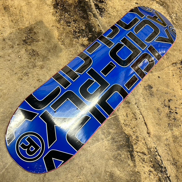 QUASI PLY LOGO BLUE DECK 8.625