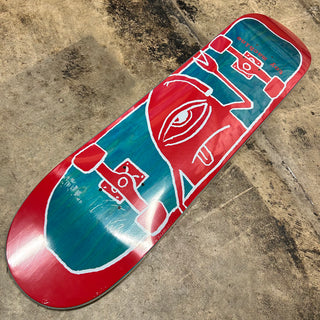 TOY MACHINE HELLO SECT RED DECK (7.75)