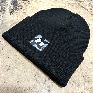 HUF STAR BOX LOGO BEANIE (BLACK)