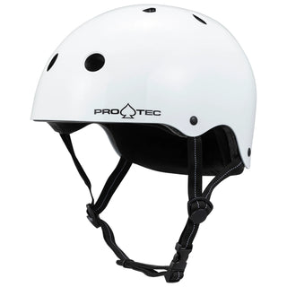 PRO TEC LOW PRO HELMET - GLOSS WHITE