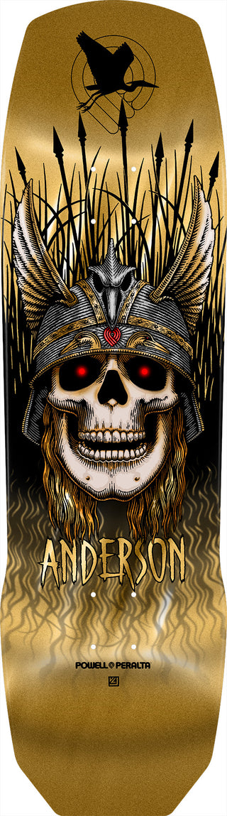 POWELL PERALTA ANDERSON HERON 3 GOLD FOIL DECK