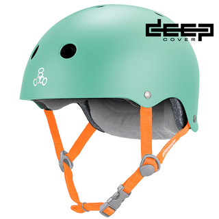 TRIPLE 8 DEEP COVER HELMET MINT MATTE