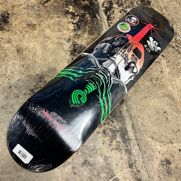 POWELL PERALTA SKULL & SWORD GREEN FADE 8.25