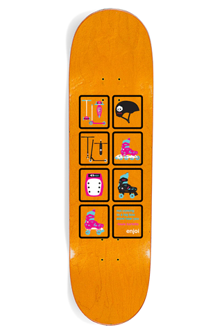 ENJOI BIG BOX ROLLER SKATES R7 DECK (8.25)