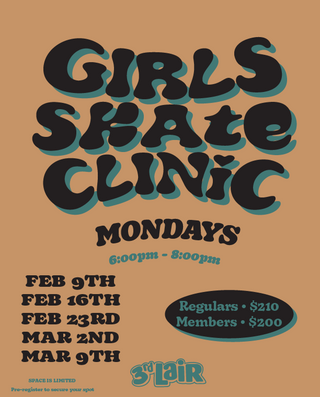 2026 GIRLS SKATEBOARD CLINIC SESSION #2