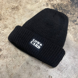 LOWCARD LONGSHOREMAN BEANIE (BLACK)