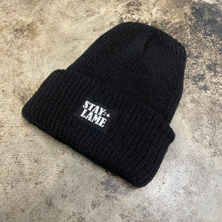 LOWCARD STAY LAME BEANIE (BLACK)