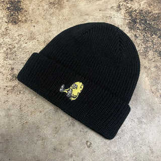 HEROIN EGG BEANIE (BLK)