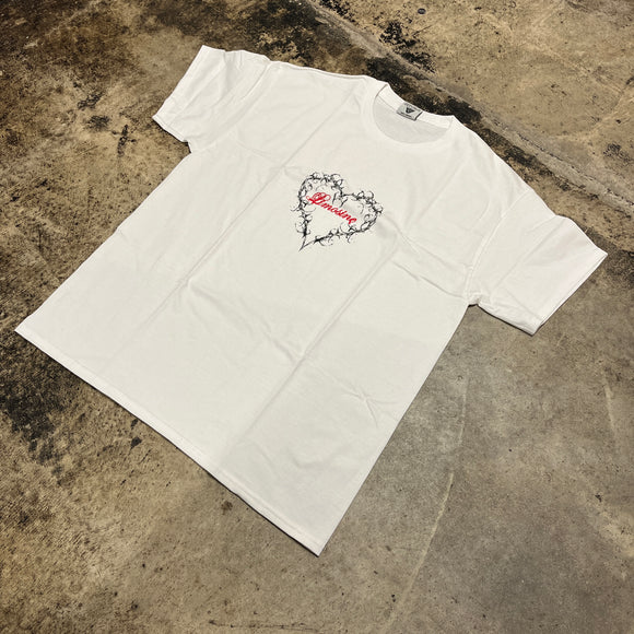 LIMOSINE HEART TSHIRT (WHITE)