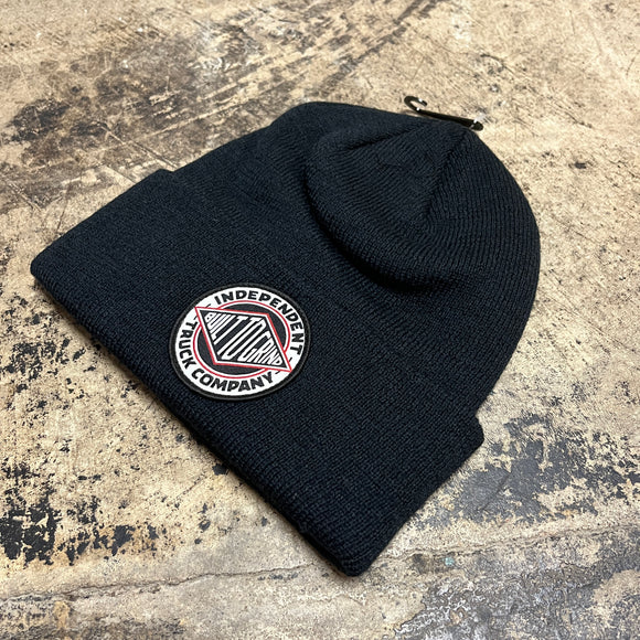 INDEPENDENT BTG SUMMIT LONG SHOREMAN BEANIE BLACK