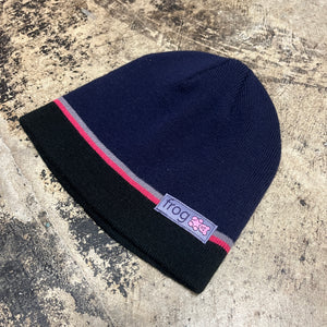 FROG TEDDY BEANIE (NAVY)