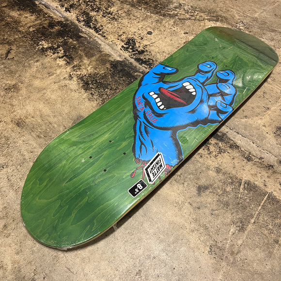 SANTA CRUZ SCREAMING HAND DECK 8.8