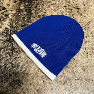 3RD LAIR BUBBLE LOGO SKULL CAP BEANIE (BLUE)