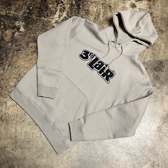 3RD LAIR BUBBLE LOGO HOODIE (CEMENT)