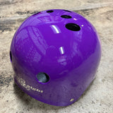 TRIPLE 8 DEEP COVER HELMET PURPLE GLOSS