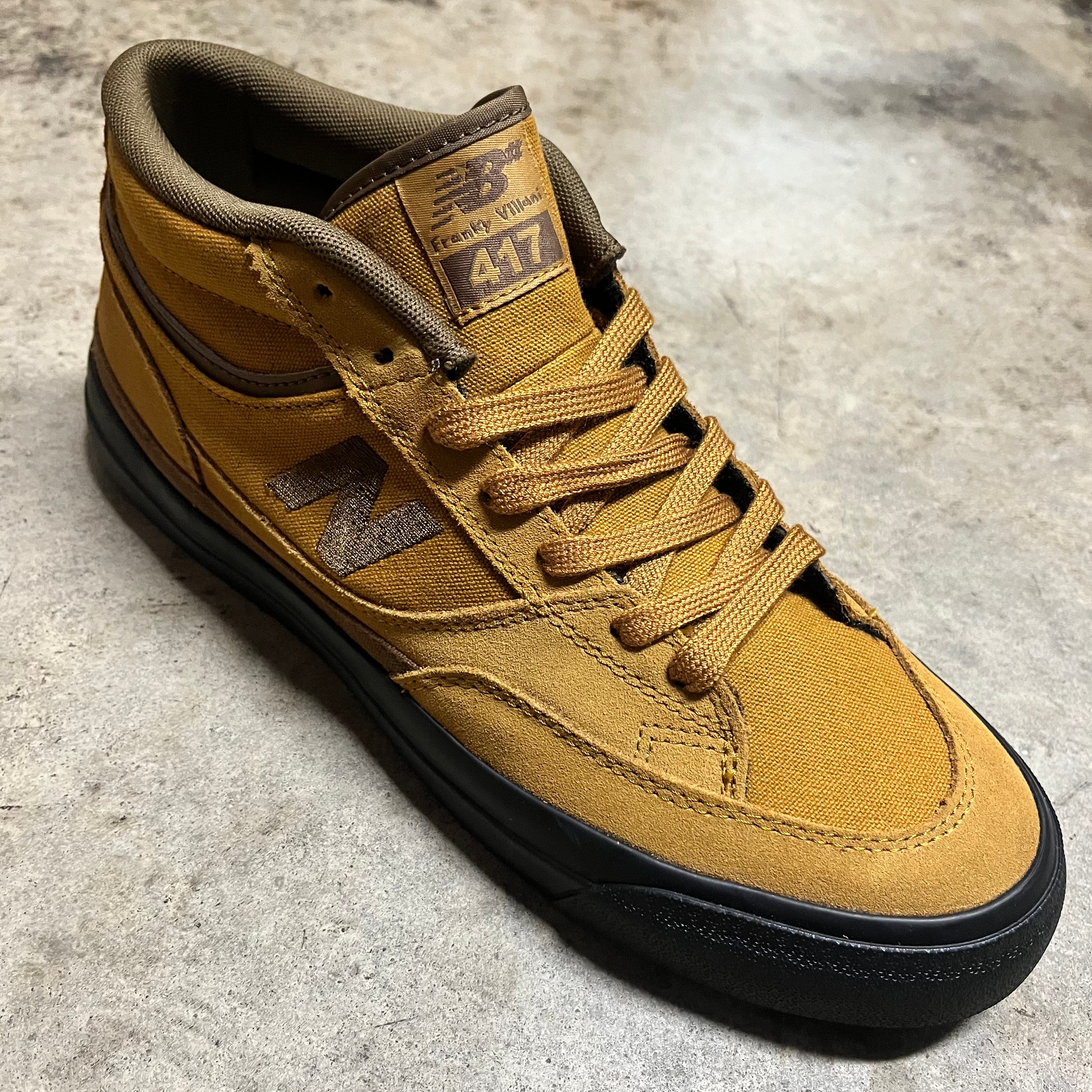 NEW BALANCE NUMERIC FRANKY VILLANI 417 (WHEAT/BLACK) NM417BNG NEW BALANCE NUMERIC FRANKY VILLANI 417 (WHEAT/BLACK) NM417BNG
