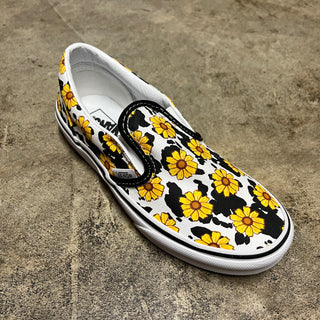 VANS YOUTH SLIP ON (COW FLORAL)