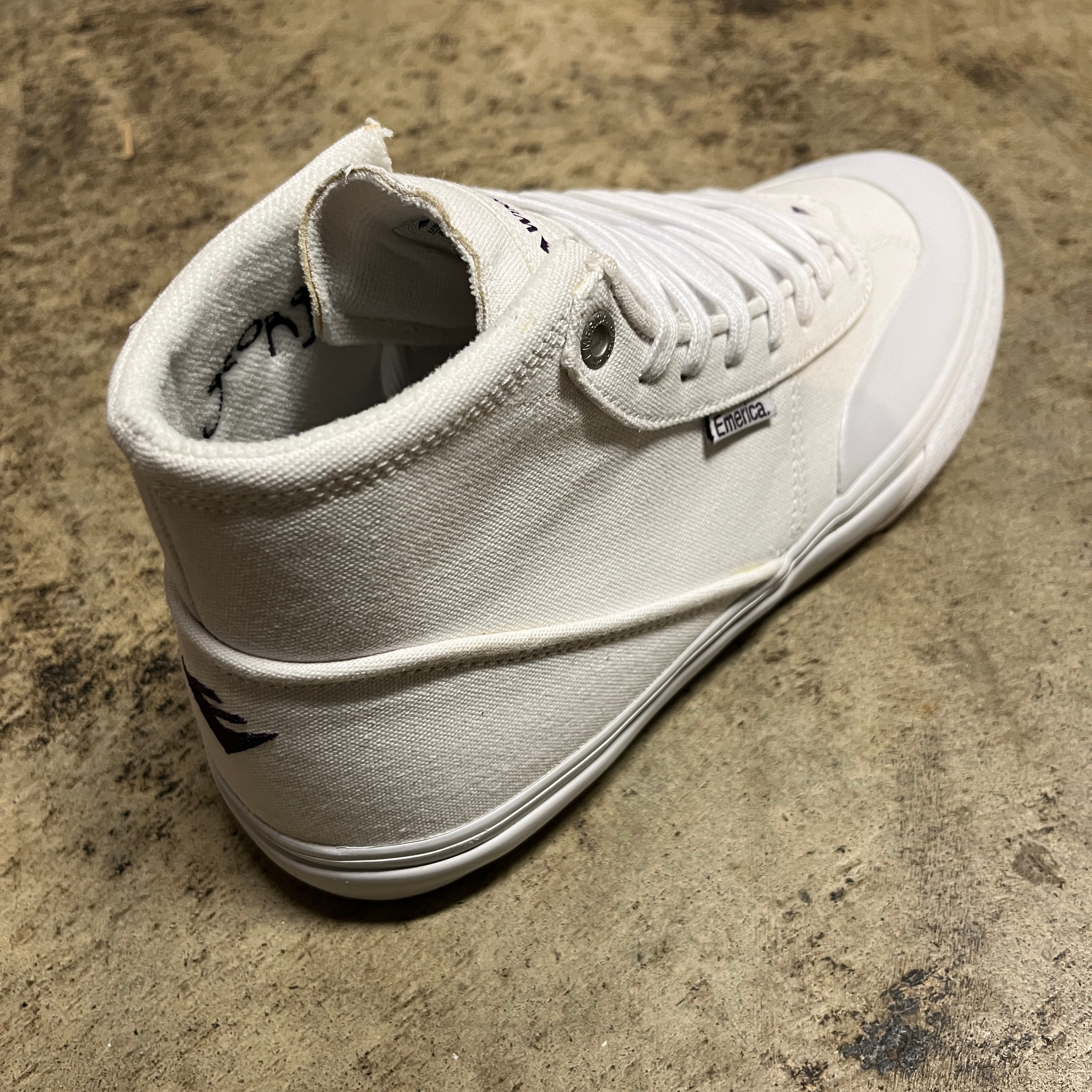 Scarpe Da Skate Emerica Winkowski - Tela Vegan Con Suola Vulcanizzata E Punta Rinforzata