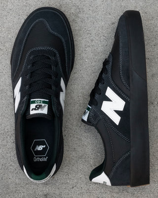 NEW BALANCE NUMERIC 340 (BLACK/WHITE)