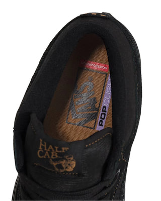 VANS SKATE HALF CAB (BLK/BLK/BROWN)