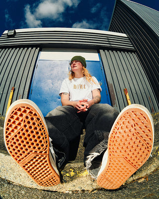 VANS SKATE HALF CAB WAFFLECUP UNA (WHT/GUM)