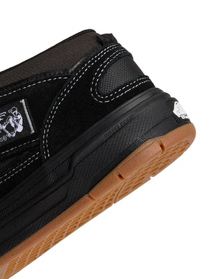 VANS HALF CAB WAFFLECUP (BLK/ASPHALT)