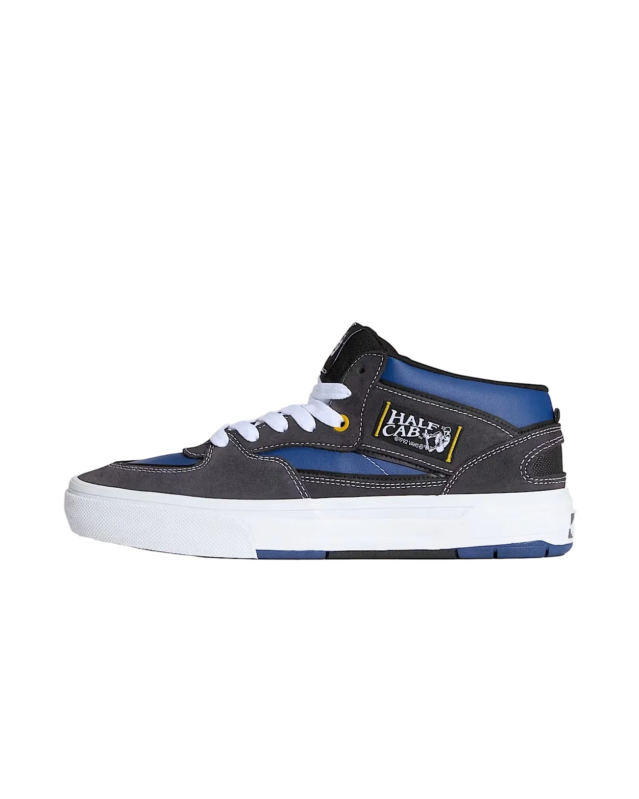 VANS HALF CAB WAFFLECUP (NAVY/GREY) 5.5 VANS HALF CAB WAFFLECUP (NAVY/GREY) 5.5