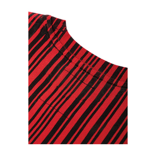 WELCOME X SLIPKNOT BARCODE OVERPRINT TEE (BLACK/RED)