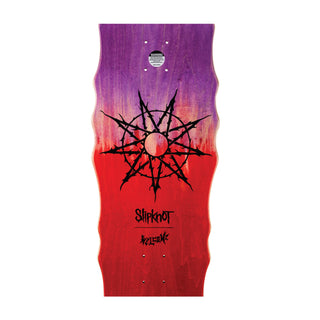 WELCOME X SLIPKNOT TRIBAL S ON WIDOW PURPLE/RED STAIN DECK (10.0)