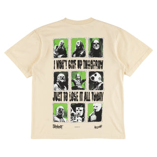 WELCOME X SLIPKNOT TOMORROW TEE (BONE)