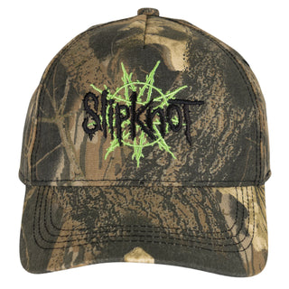 WELCOME X SLIPKNOT NONAGRAM EMBROIDERED CAMO HAT
