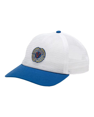 Show your true self in the Authentic Mesh Trucker Hat, an all-mesh version of a classic trucker, with a curved bill for that well-worn look. It's finished with direct embroidery of a collegiate-style V logo.