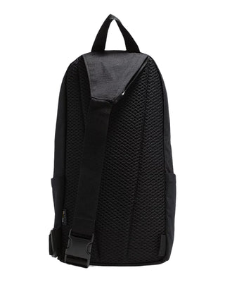 The Warp Sling Bag merges all the functionality of a backpack with the on-trend styling of a crossbody. Made with CORDURA® fabrics that are recognized for their long-lasting durability and resistance to abrasion, tearing, and scuffs, this upgraded sling bag comes equipped with a padded tablet compartment that lets you safely store your device, a waffle mesh back panel for comfort, and a stretch water bottle pocket on the side. Does not come with tablet or water bottle.
