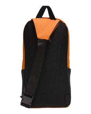 The Warp Sling Bag merges all the functionality of a backpack with the on-trend styling of a crossbody. Made with CORDURA® fabrics that are recognized for their long-lasting durability and resistance to abrasion, tearing, and scuffs, this upgraded sling bag comes equipped with a padded tablet compartment that lets you safely store your device, a waffle mesh back panel for comfort, and a stretch water bottle pocket on the side. Does not come with tablet or water bottle.