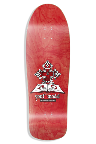 WORLD INDUSTRIE JEFF HARTSEL YOUT MODEL DECK (9.4375)