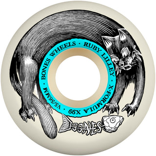 BONES LILLEY BLACK CAT X-FORMULA SIDECUT WHEELS (56MM/99A)